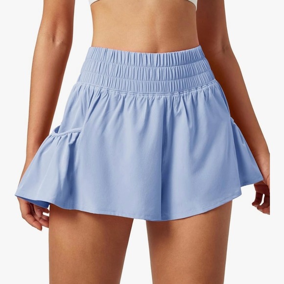 Pants - FireSwan High-Waisted Athletic Shorts – Blue – Size Small – NWT